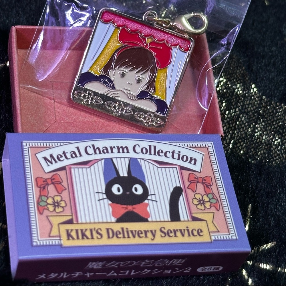 Studio Ghibli Kiki’s Delivery Service Japan Exclusive Enamel Metal Charm Blind B